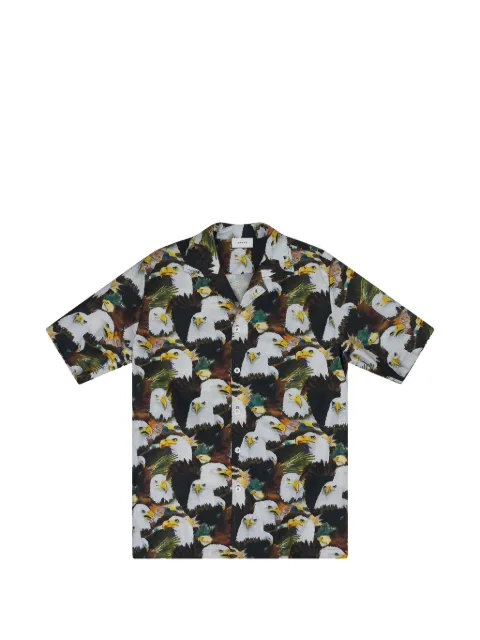 RHUDE рубашка с принтом Eagle