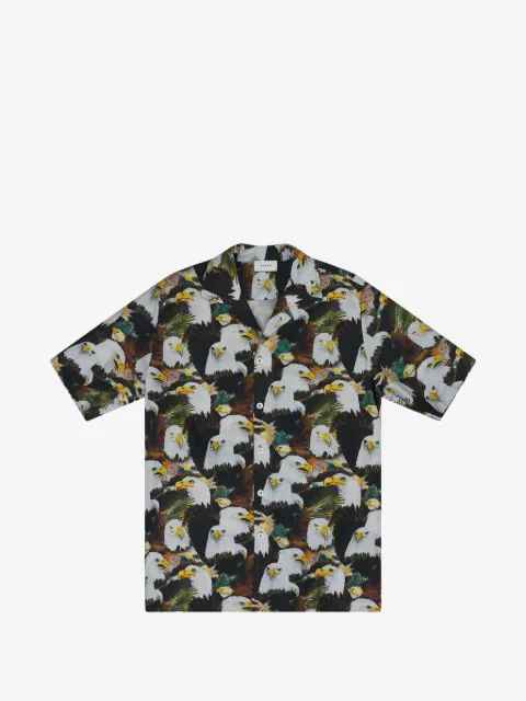 RHUDE Hemd mit Adler-Print