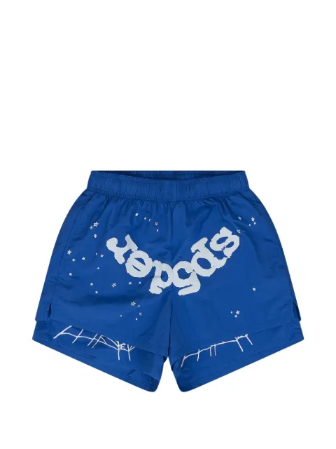 SP5DER OG Web V2 double-layer shorts