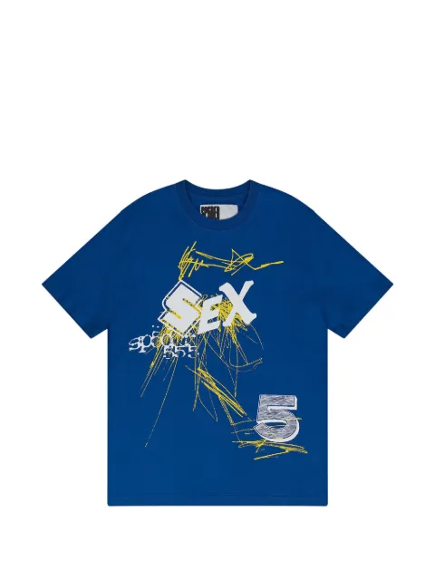 SP5DER graphic-print T-shirt