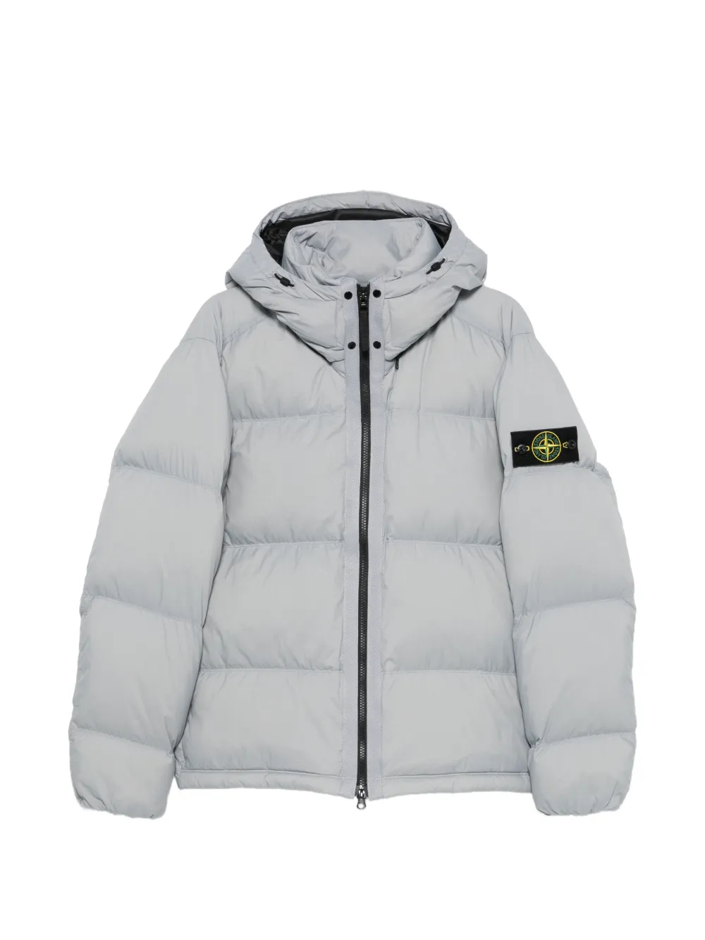 Stone Island Matt Ripstop Cordura hooded padded jacket - Grigio
