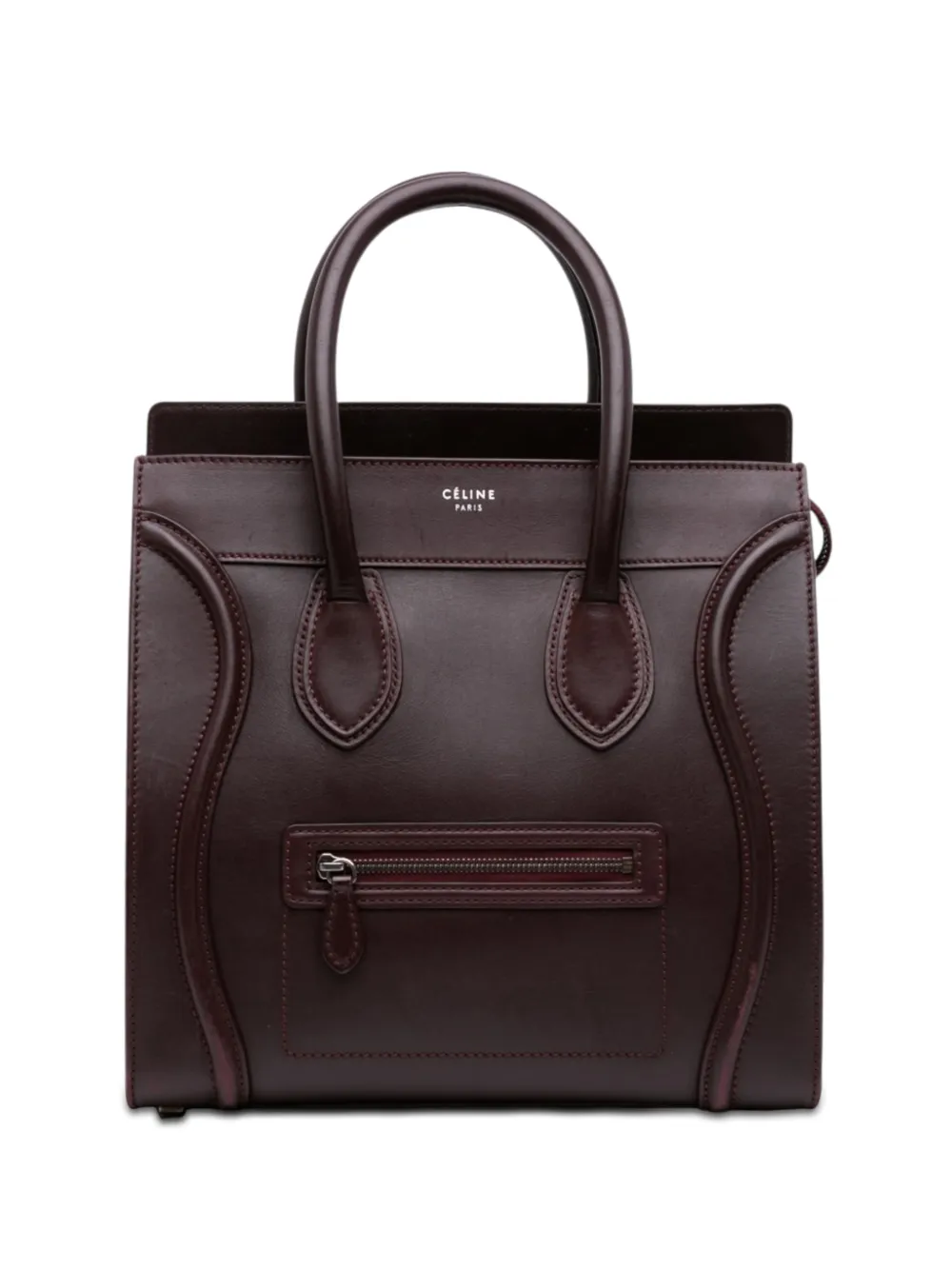Celine Pre-Owned Borsa tote mini in pelle di vitello liscia 2013 - Rosso