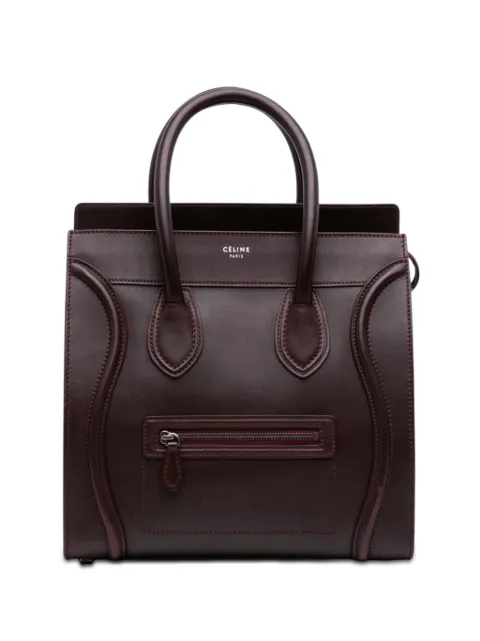 Celine Pre-Owned 2013 Mini Smooth Calfskin Luggage tote bag