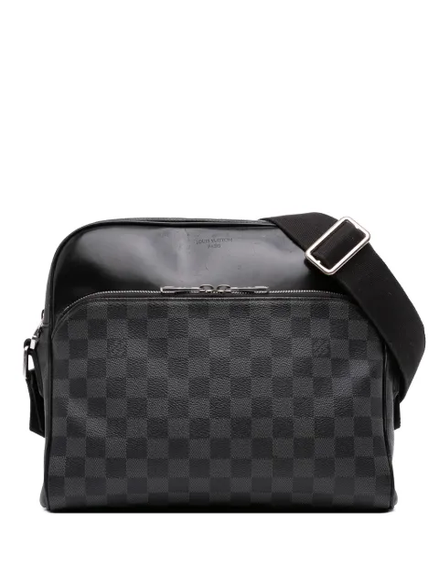 Louis Vuitton Pre-Owned 2017 Damier Graphite Dayton Reporter PM crossbody bag