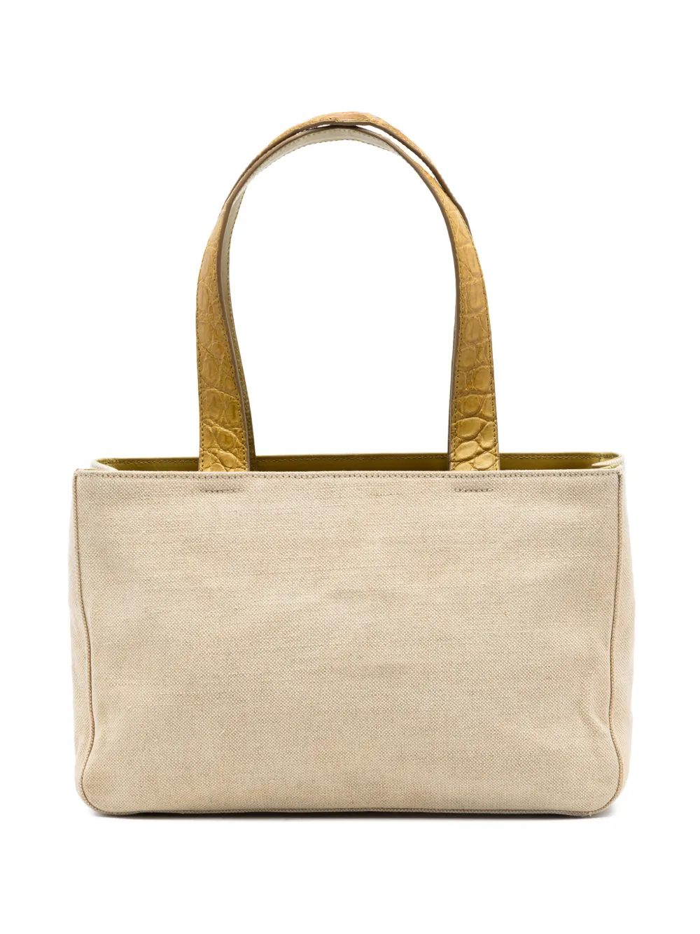 Prada Pre-Owned Borsa tote in tela 2000-2013 - Toni neutri