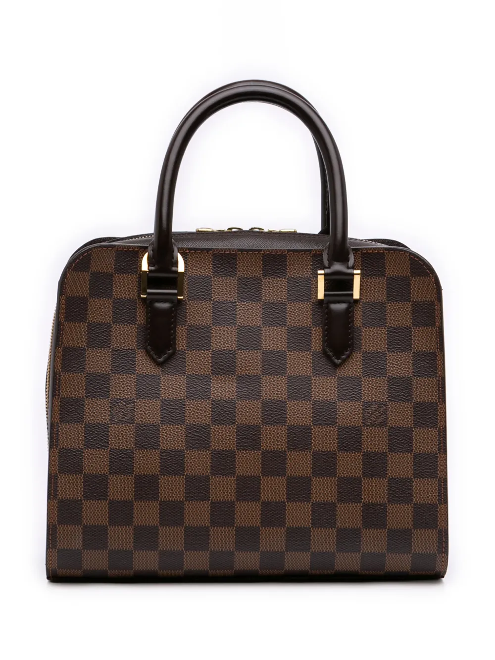 Louis Vuitton Pre-Owned 2001 Damier Ebene Triana handbag - Brown