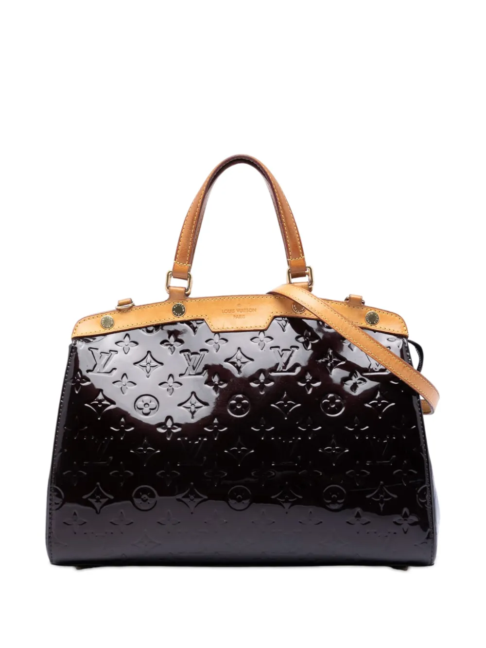 Louis Vuitton Pre-Owned 1990-2010 Monogram Vernis Brea PM Satchel-Tasche - Violett