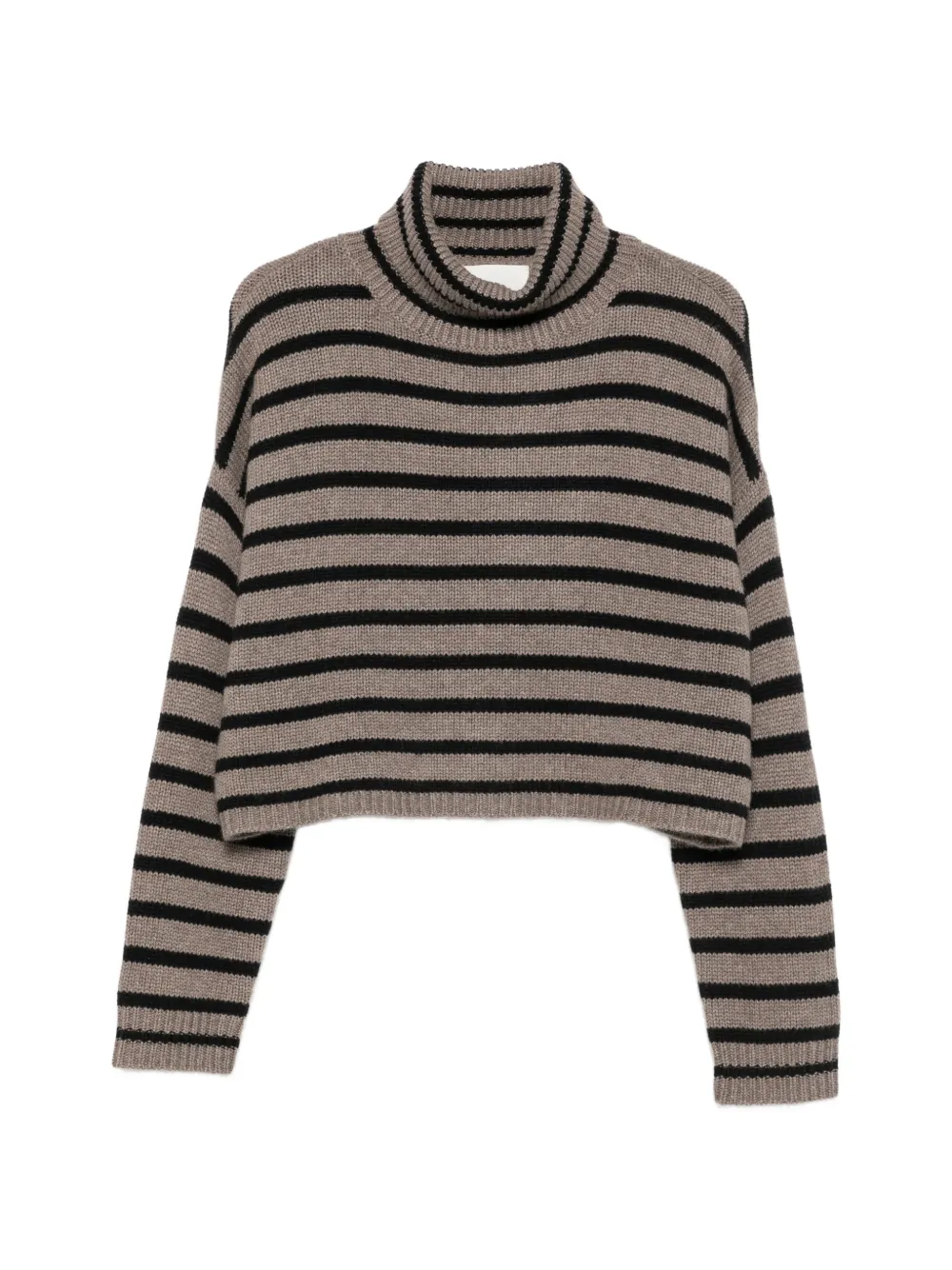 Lisa Yang Zerlina striped roll-neck jumper - Toni neutri