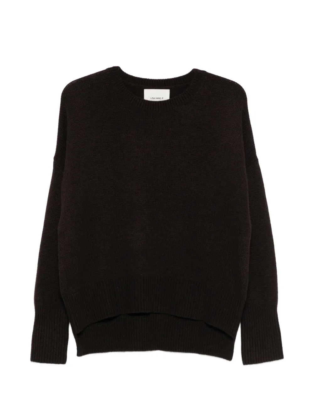 Lisa Yang crew-neck sweater - Brown