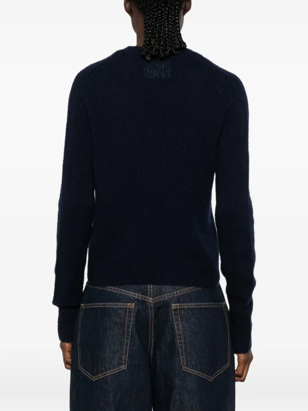 Lisa Yang Ribgebreide trui Blauw