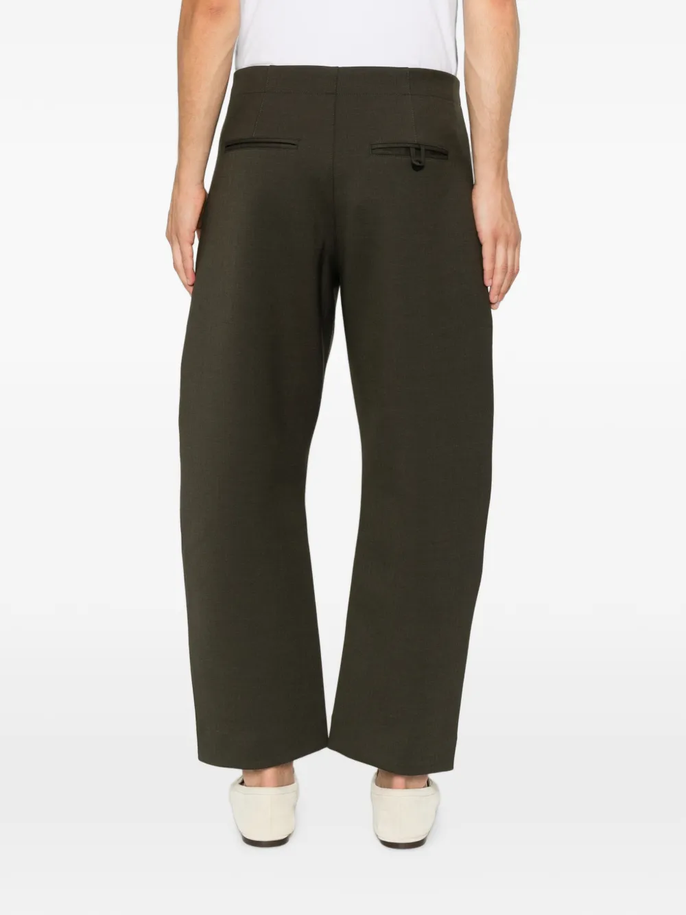 Jacquemus Broek met zijzakken Groen