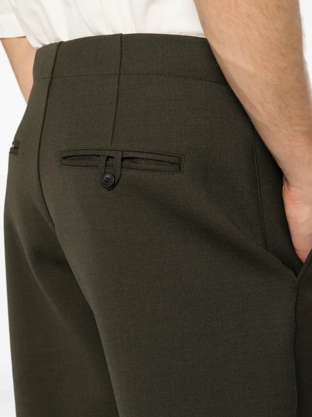 Jacquemus Broek met zijzakken Groen