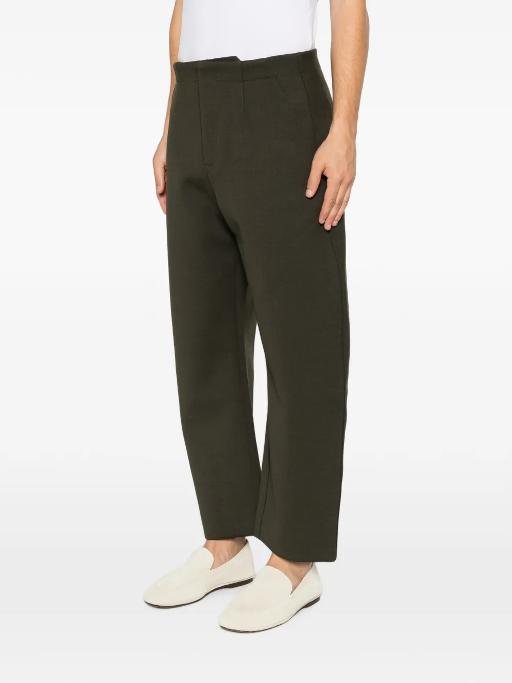 Jacquemus Broek met zijzakken Groen