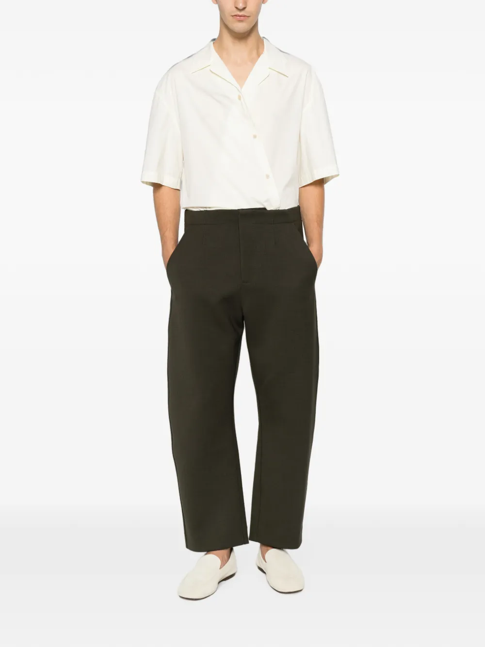 Jacquemus Broek met zijzakken Groen