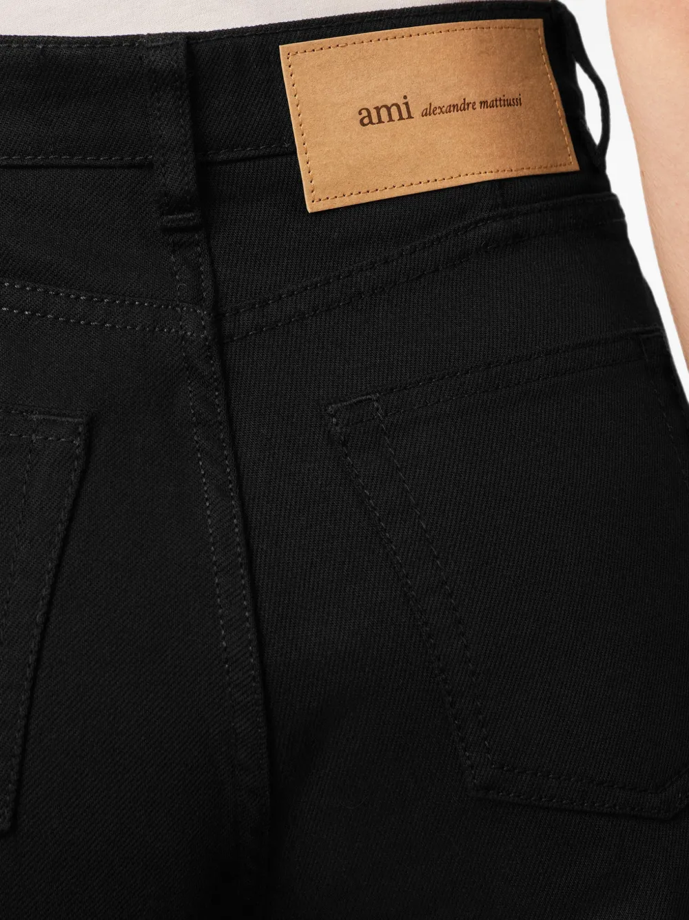 AMI Paris Flared jeans Zwart