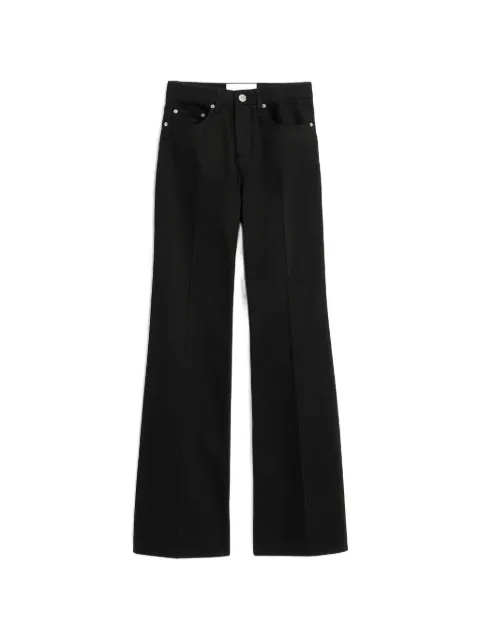 AMI Paris jeans acampanados de algodón