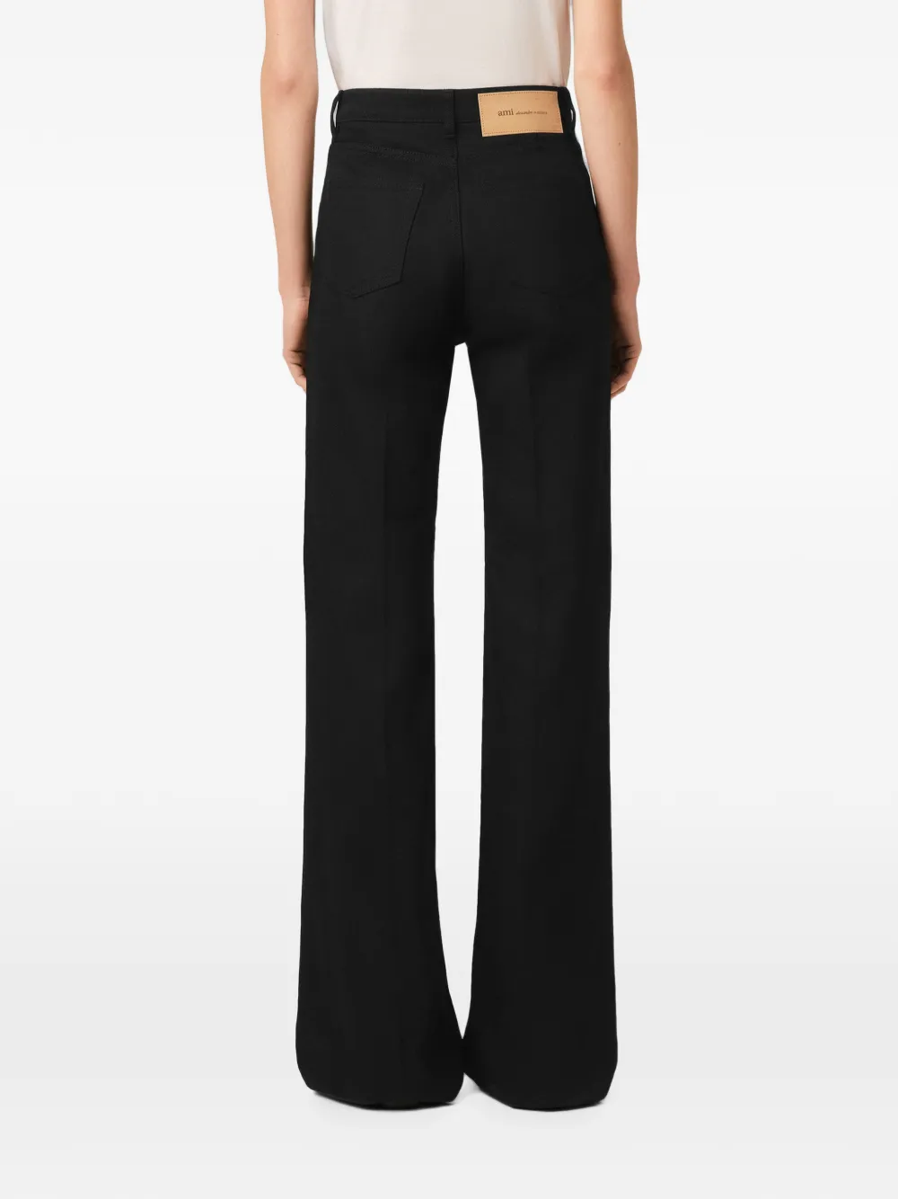 AMI Paris Flared jeans Zwart