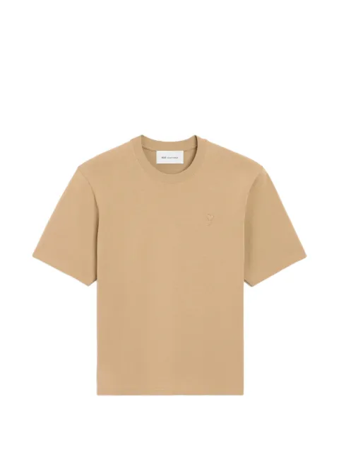 AMI Paris playera de algodón con Ami de Coeur en relieve