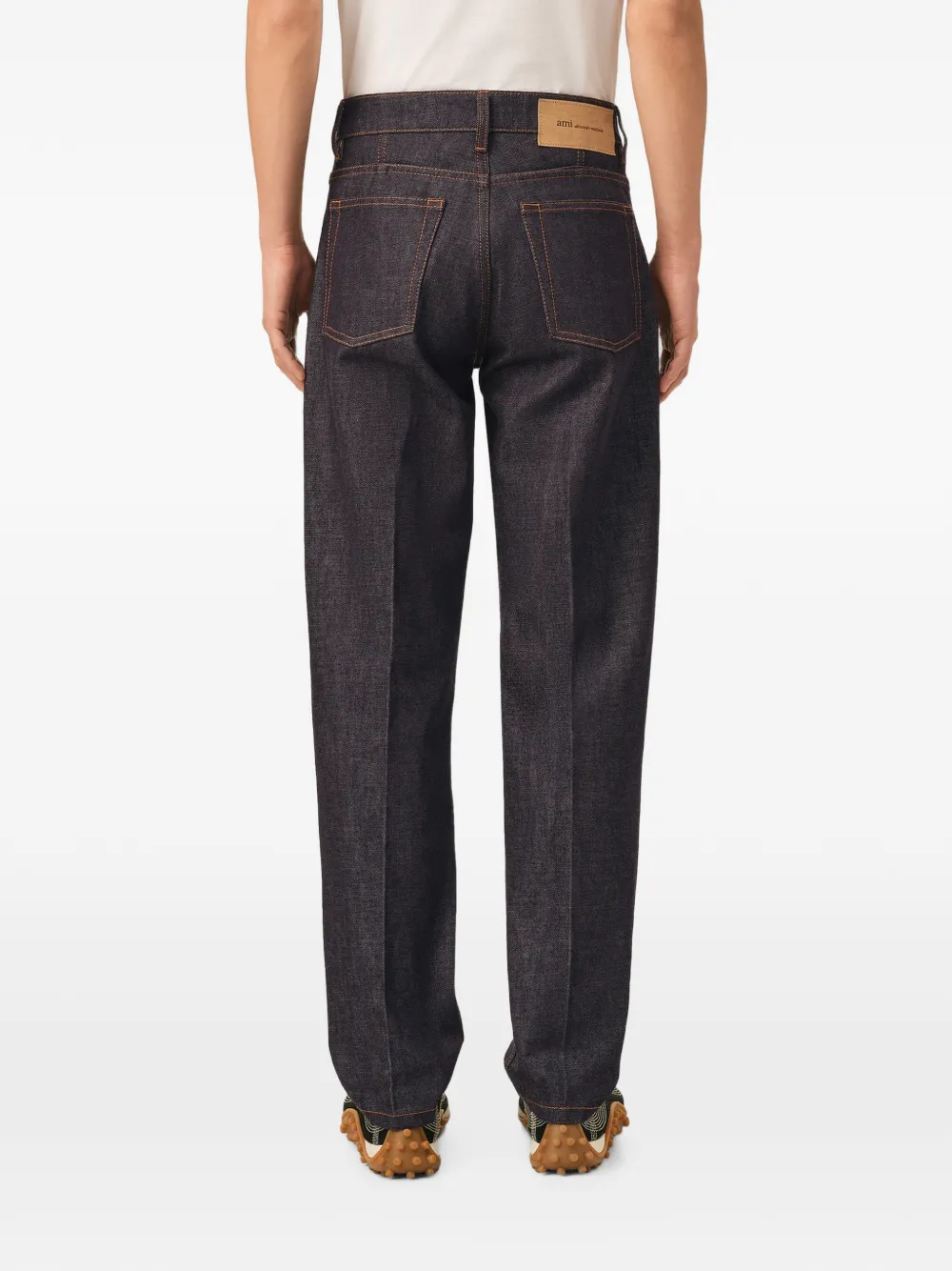AMI Paris Parijse katoenen jeans Blauw