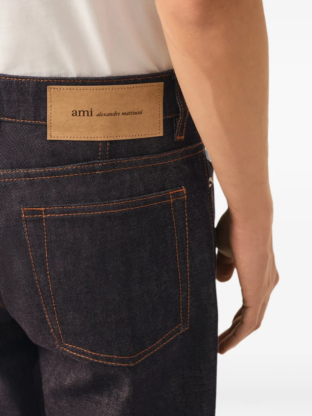 AMI Paris Parijse katoenen jeans Blauw