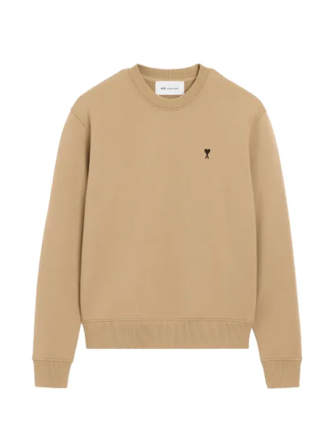 AMI Paris cotton sweatshirt with Ami de Coeur