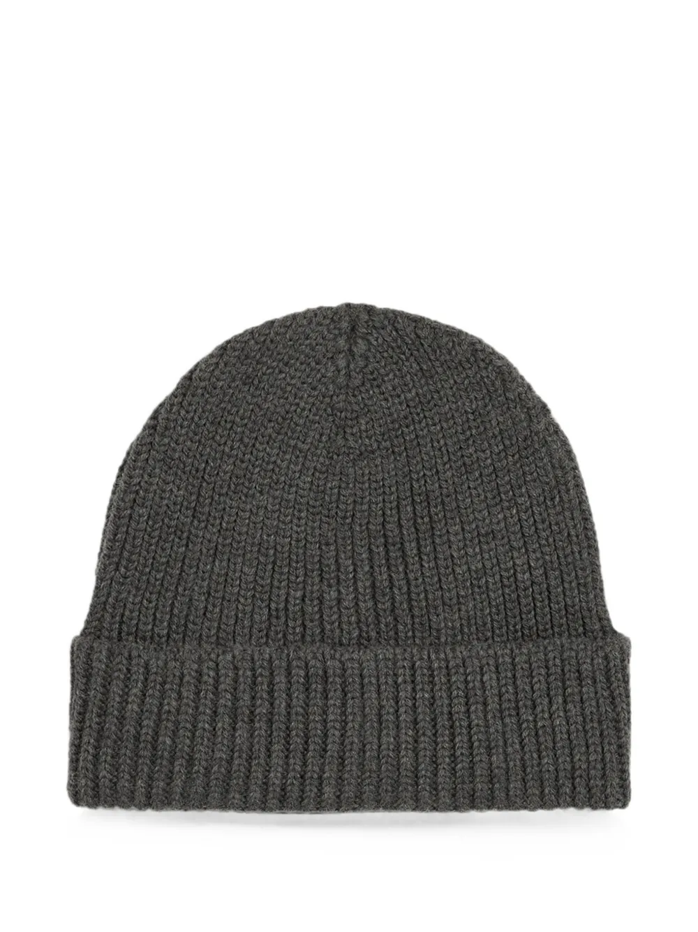 AMI Paris Wollen muts met Ami de Coeur Grijs
