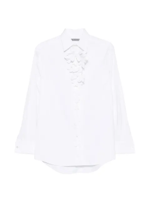 Balenciaga camisa con volantes