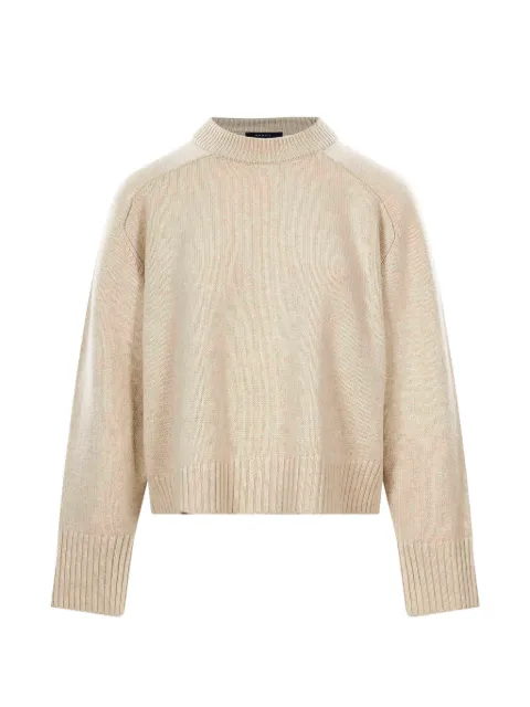 Soeur ribbed-knit crew-neck sweater