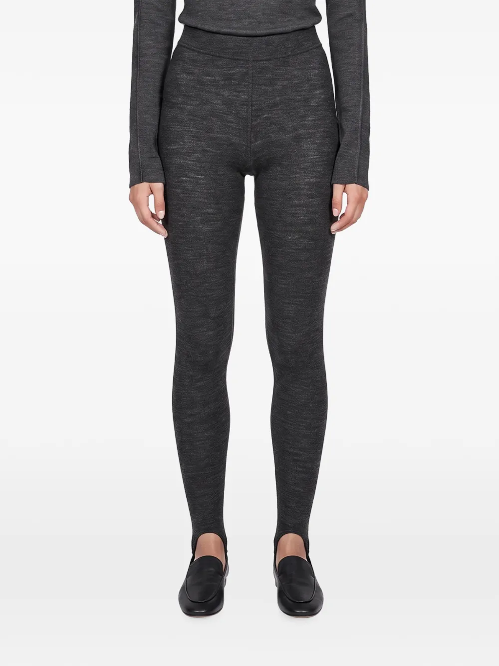 Soeur stirrup-cuff leggings - Grigio