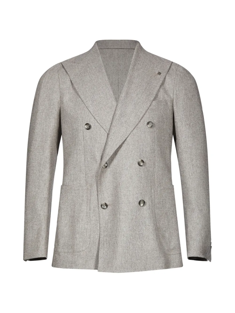 Tagliatore double-breasted peaked-lapels suit - Grigio