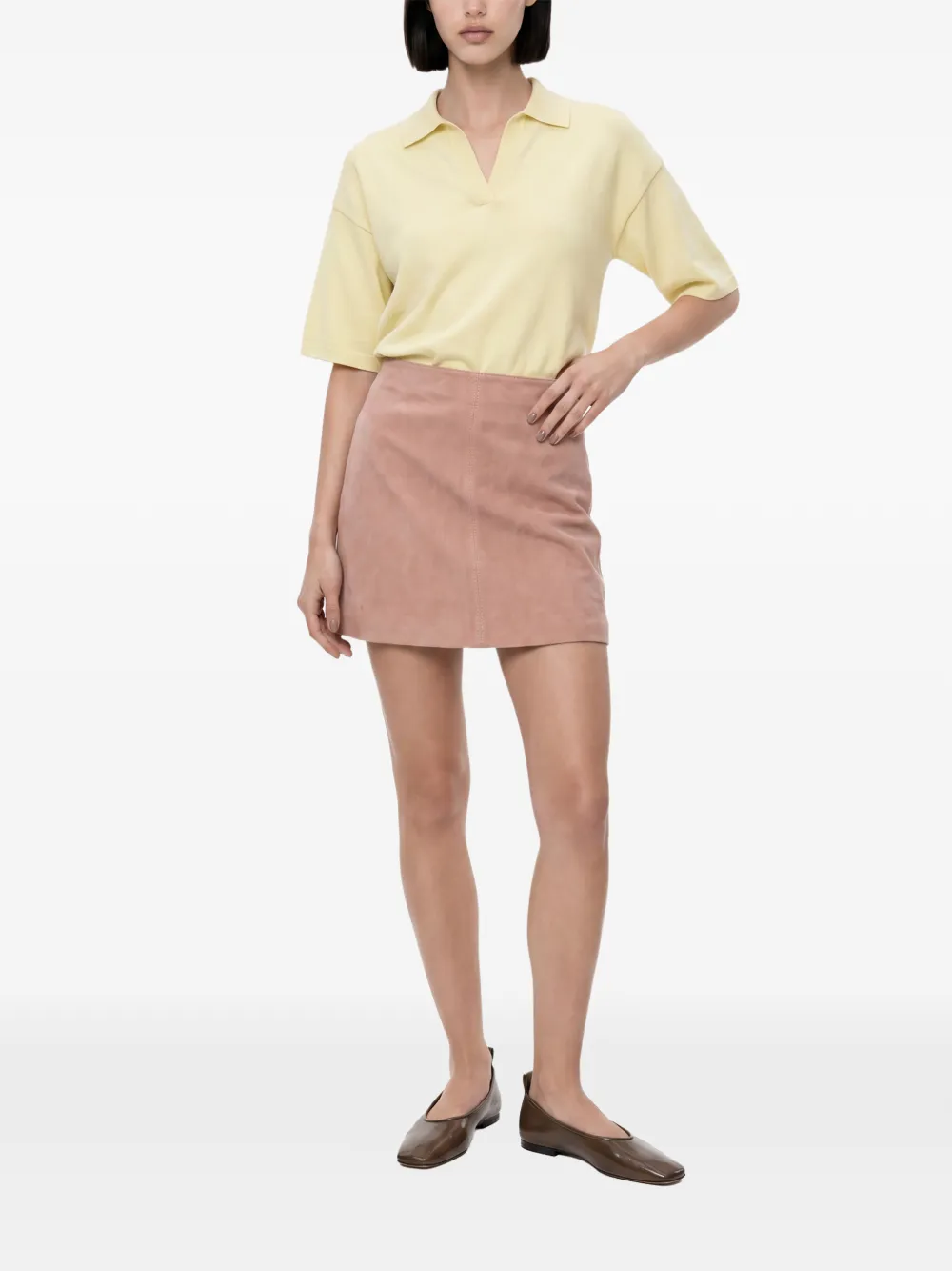 Soeur Inno mini-rok met A-lijn Roze