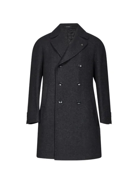 Tagliatore Arden double-breasted herringbone coat