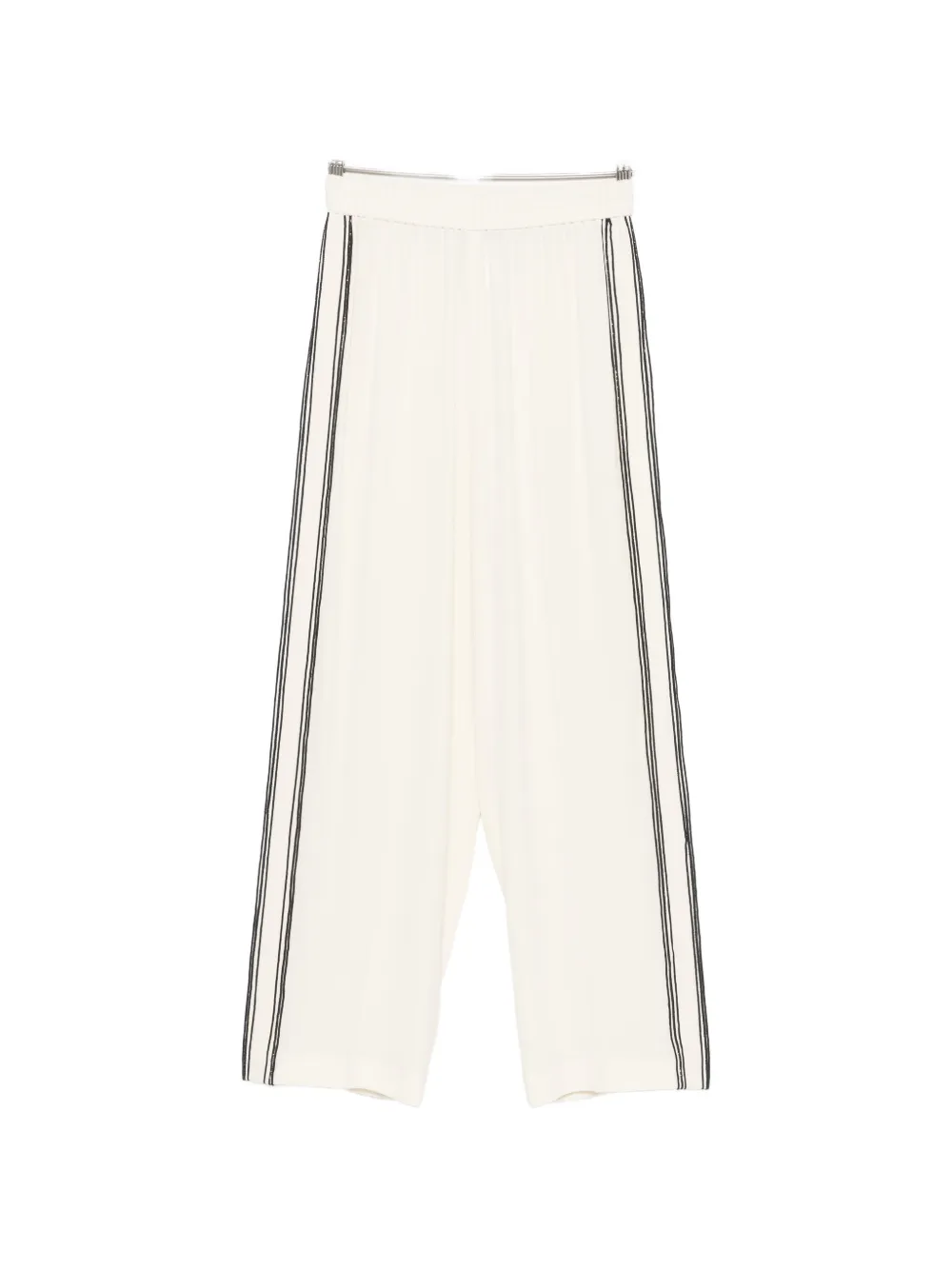 Fabiana Filippi side-stripe track pants - Toni neutri