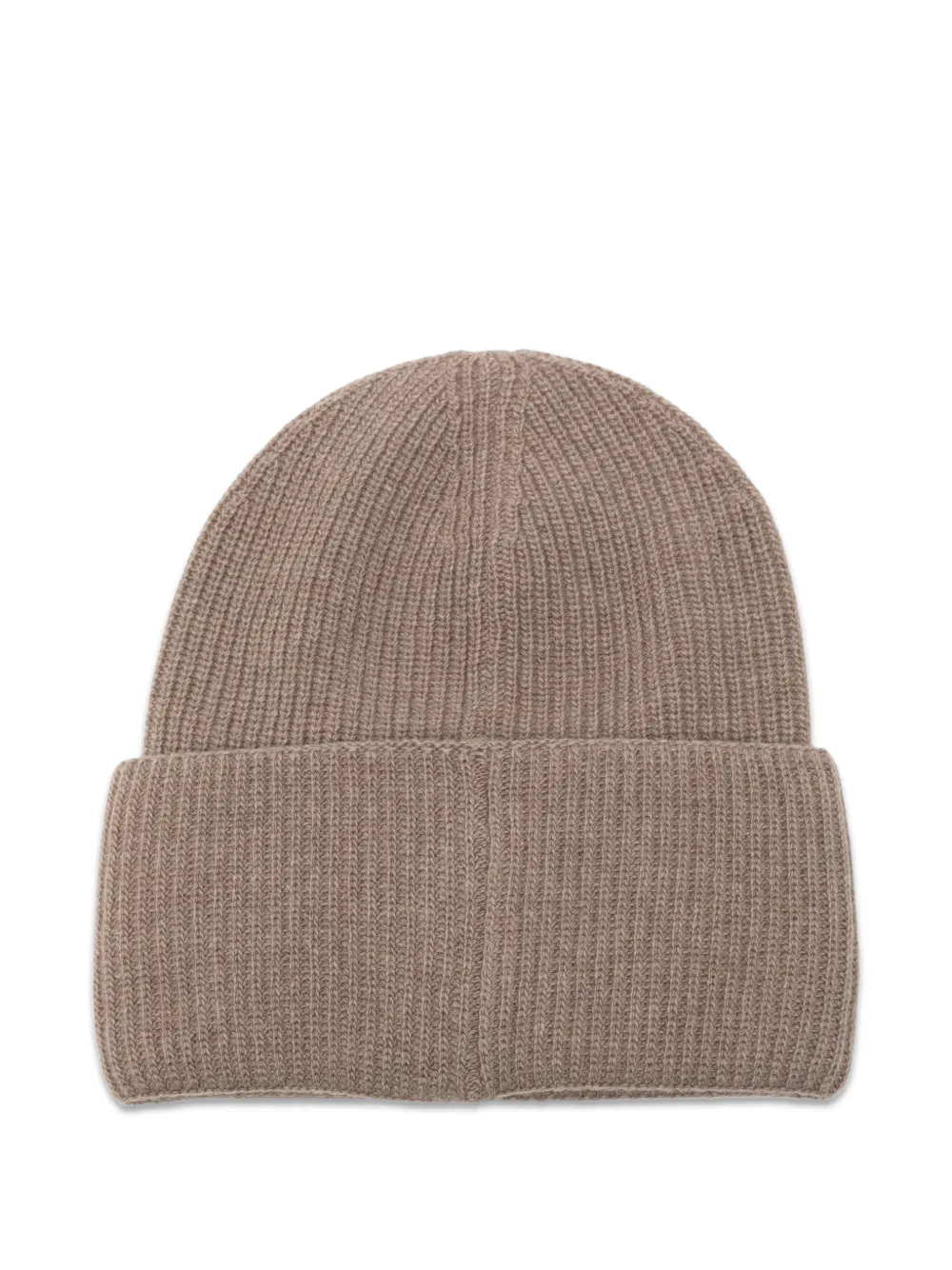 Moncler Ribgebreide muts Bruin