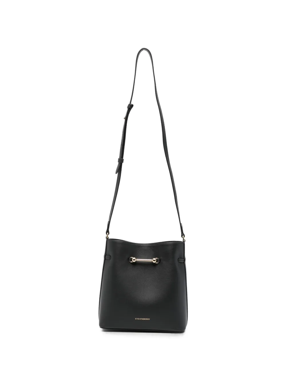 Strathberry Corda Bucket leather tote bag