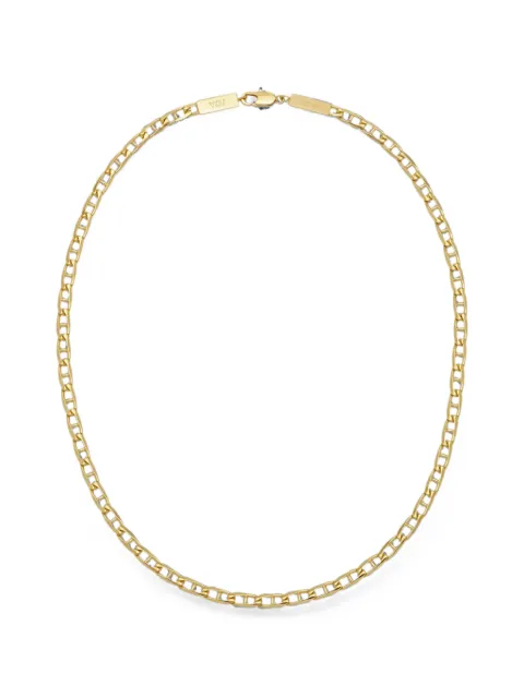 YOJ Figaro-cut chain necklace