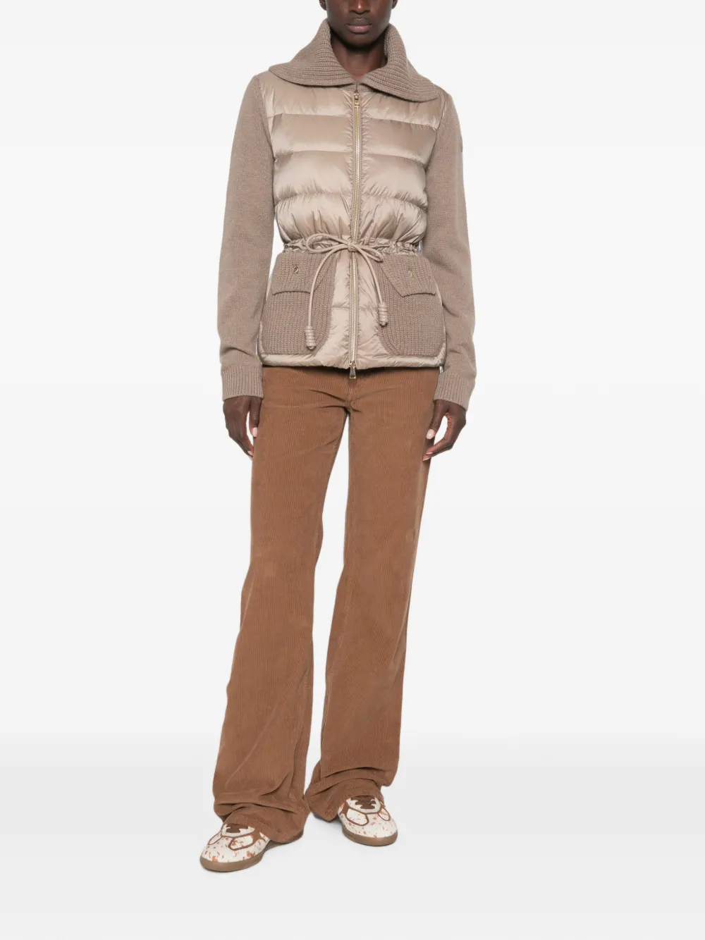 Moncler Gewatteerd vest Bruin