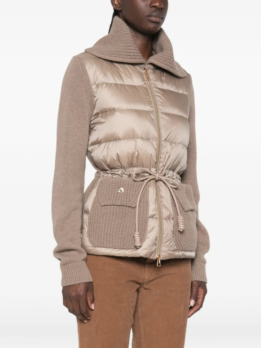 Moncler Gewatteerd vest Bruin