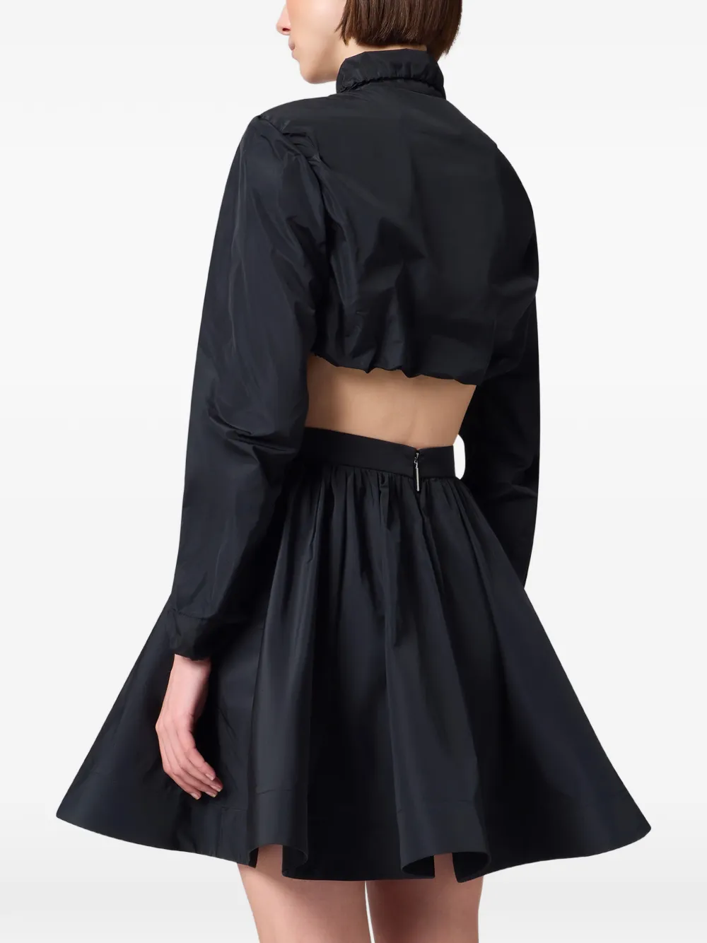 MSGM Blouse met gesmockt detail Zwart