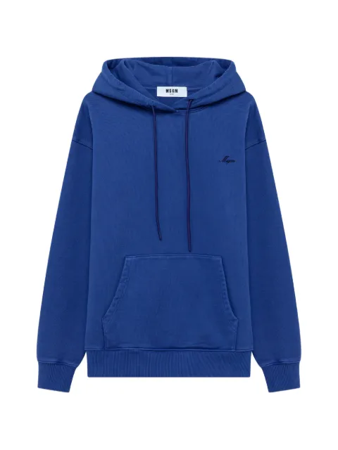 MSGM hoodie con logo bordado
