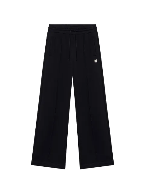 MSGM logo-patch drawstring track pants