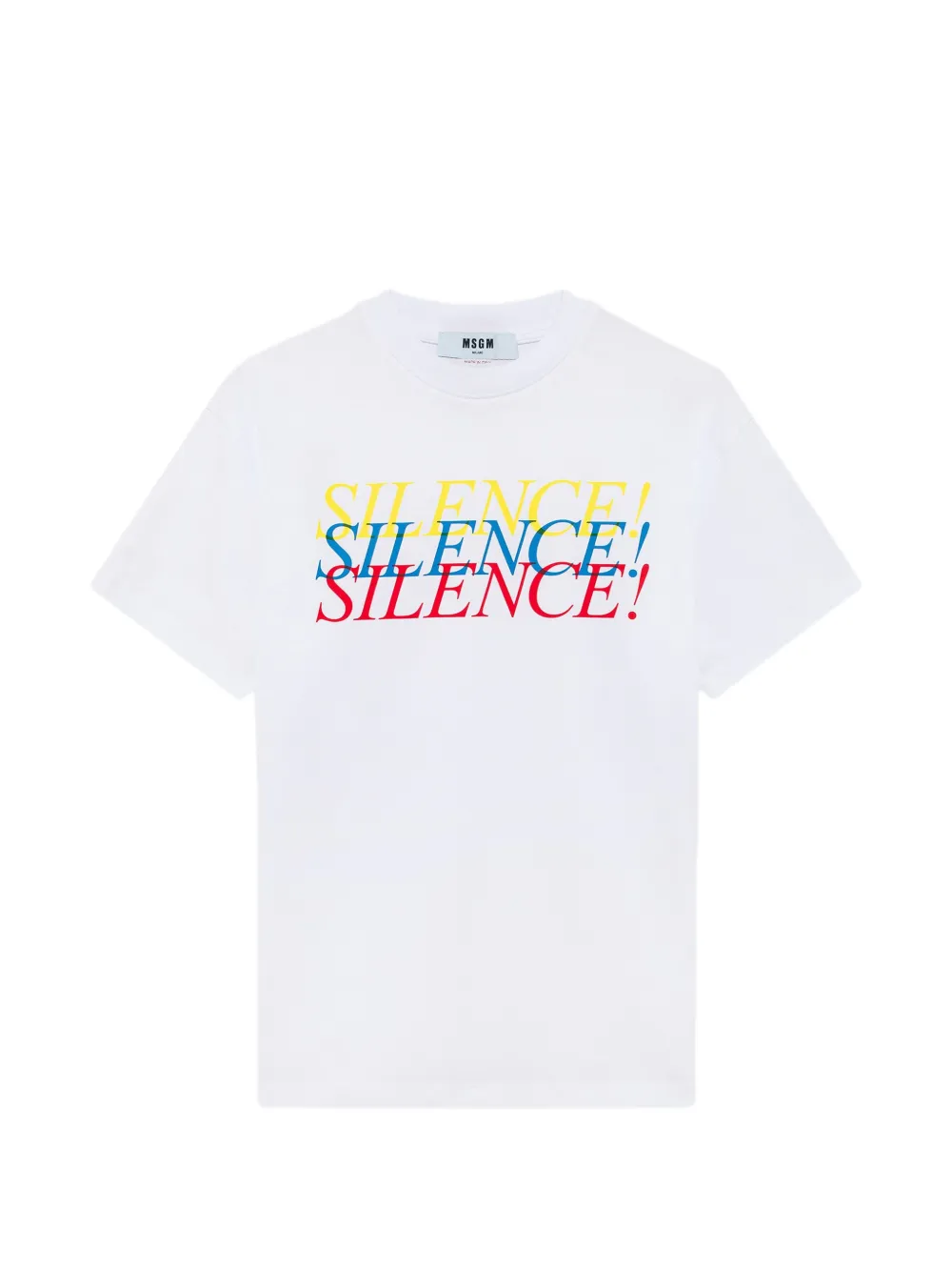 MSGM T-shirt con stampa - Bianco