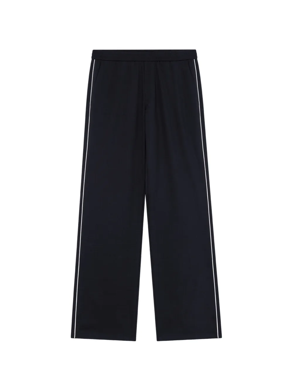 MSGM Pantaloni con vita elasticizzata - Nero