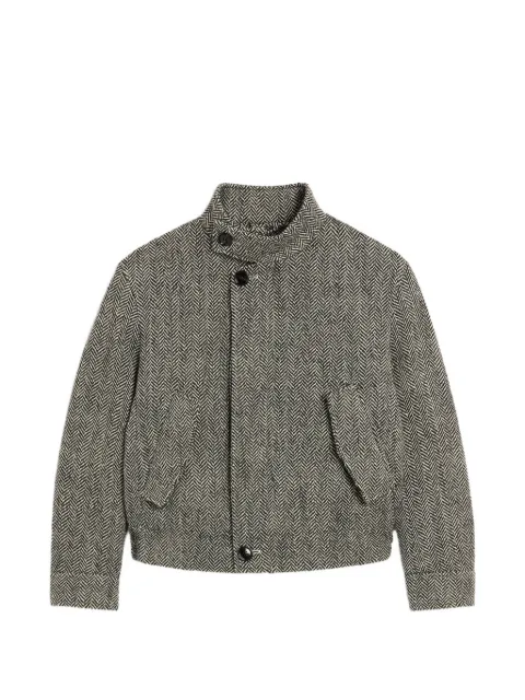 AMI Paris wool padded harrington jacket