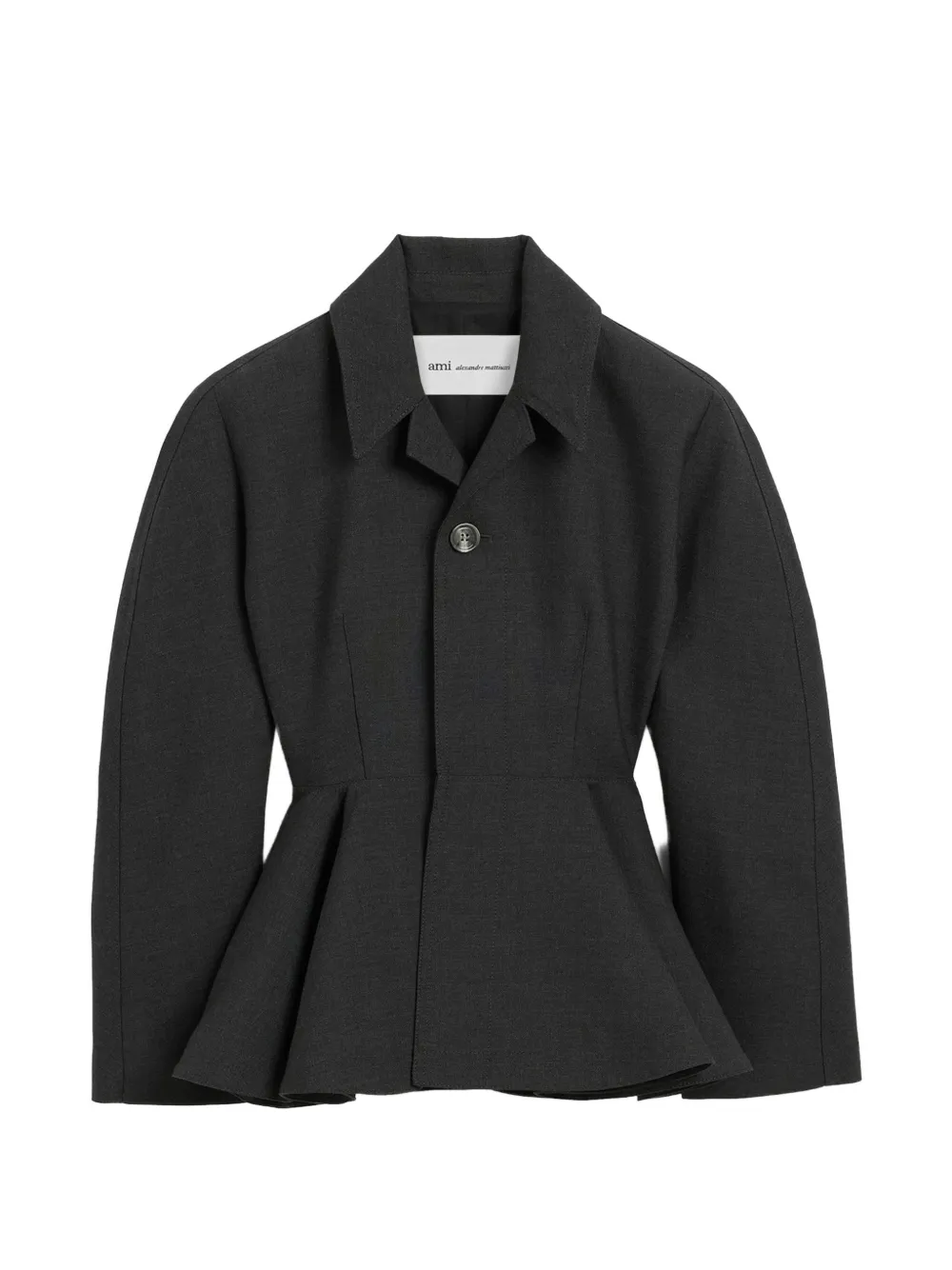 AMI Paris Peplum wool jacket