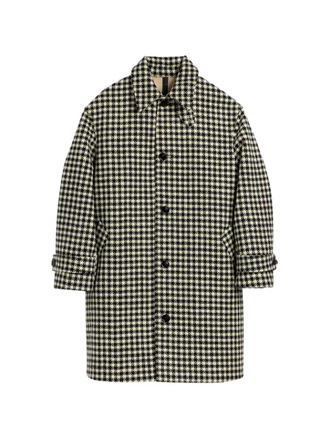 AMI Paris manteau en laine à motif pied-de-poule