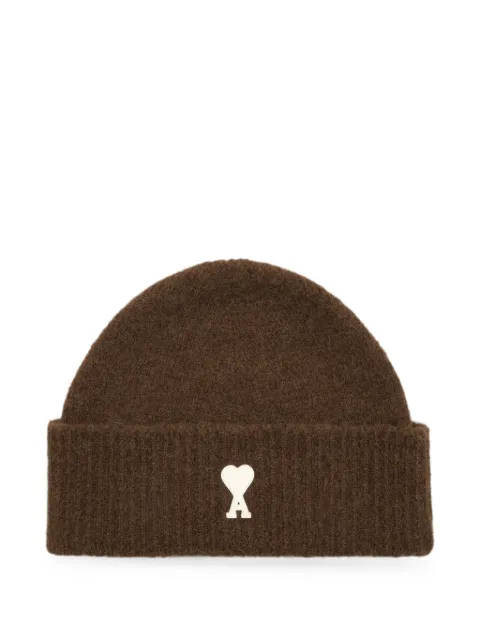 AMI Paris gorro de alpaca con Ami de Coeur