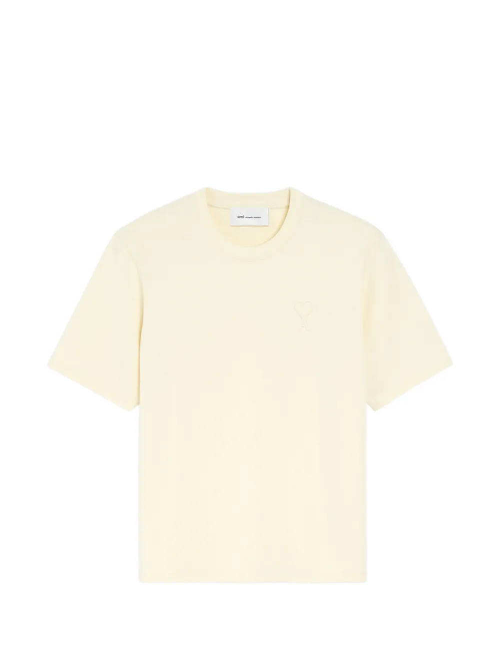 AMI Paris Ami de Coeur T-shirt | Neutrals | Image 1