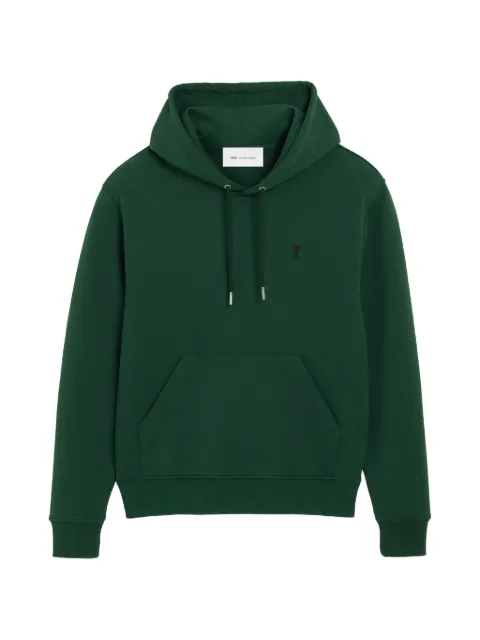 AMI Paris cotton hoodie with Ami de Coeur