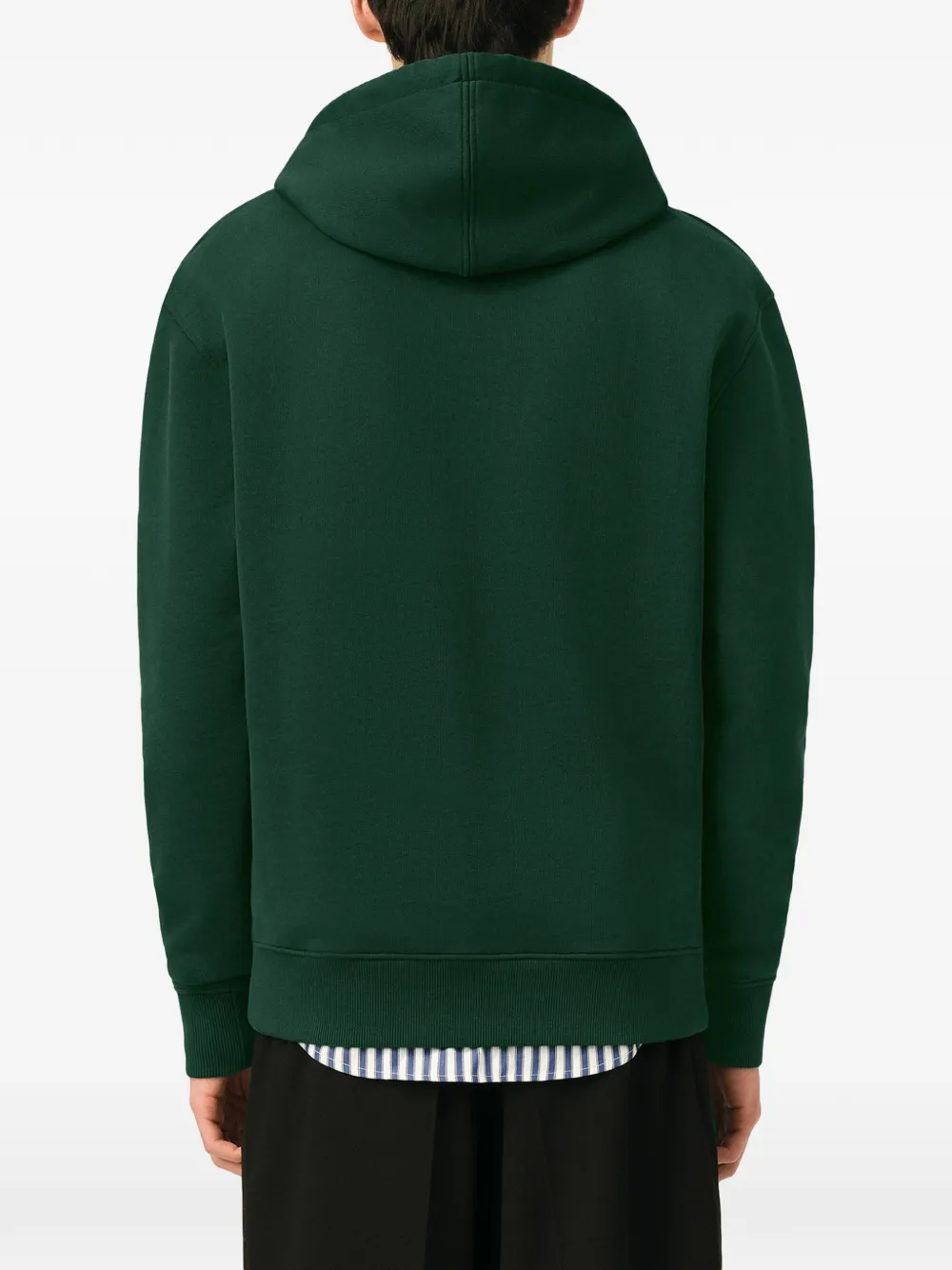 AMI Paris Katoenen hoodie met Ami de Coeur Groen